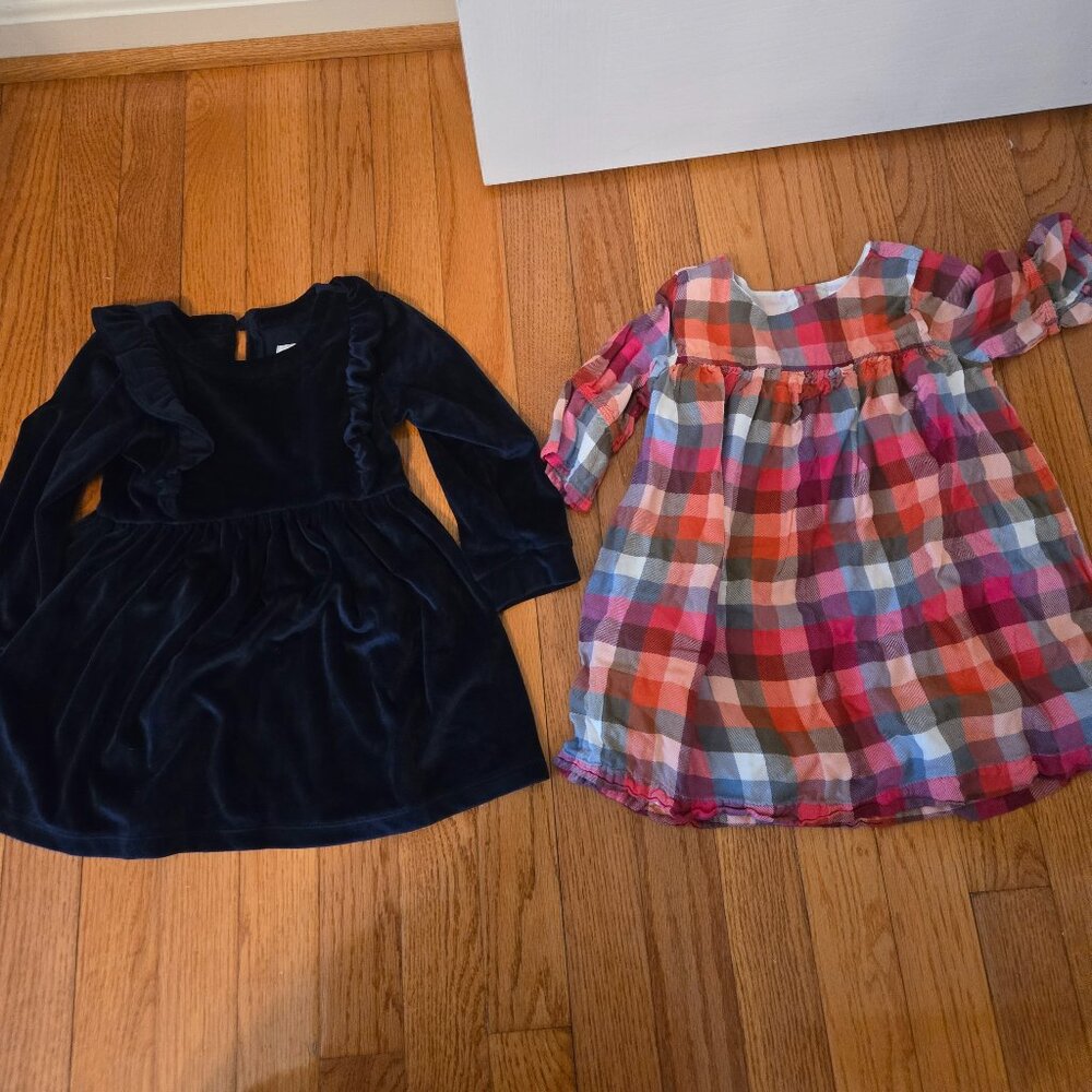 Girls size 2T dresses by Gap and Gymboree
